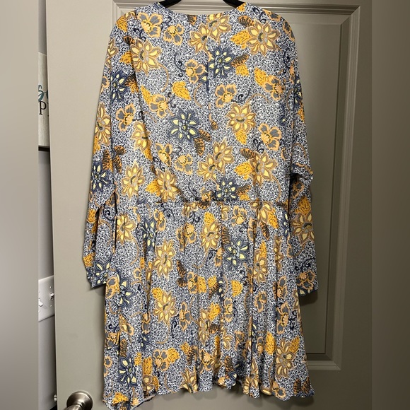 Free People Teegan Floral Mini Dress, Extra Large - Picture 10 of 11